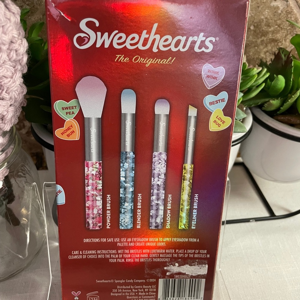 Sweethearts Makeup Brush Set - Multicolor